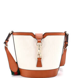 Gucci Web Ophidia Bucket Bag Canvas #203894G16B